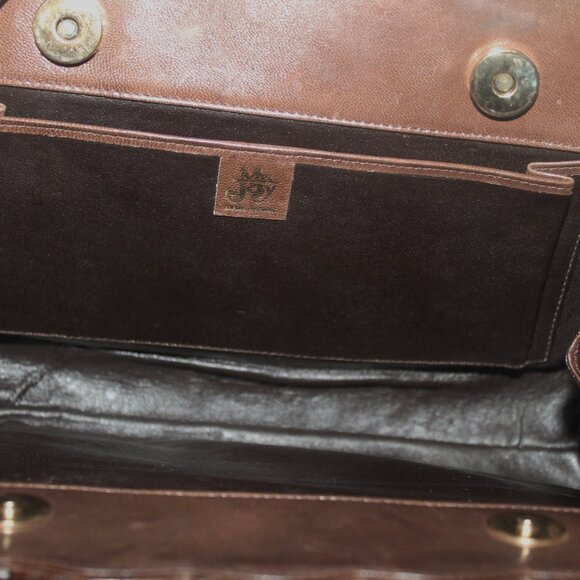 Vintage Mr Joy Italy Quilted Leather Shoulder Purse + Intricco Woven Wallet Set - Picture 4 of 9